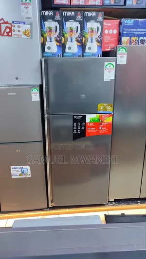 Sharp 450 Liters No Frost Fridge Silver Double Door