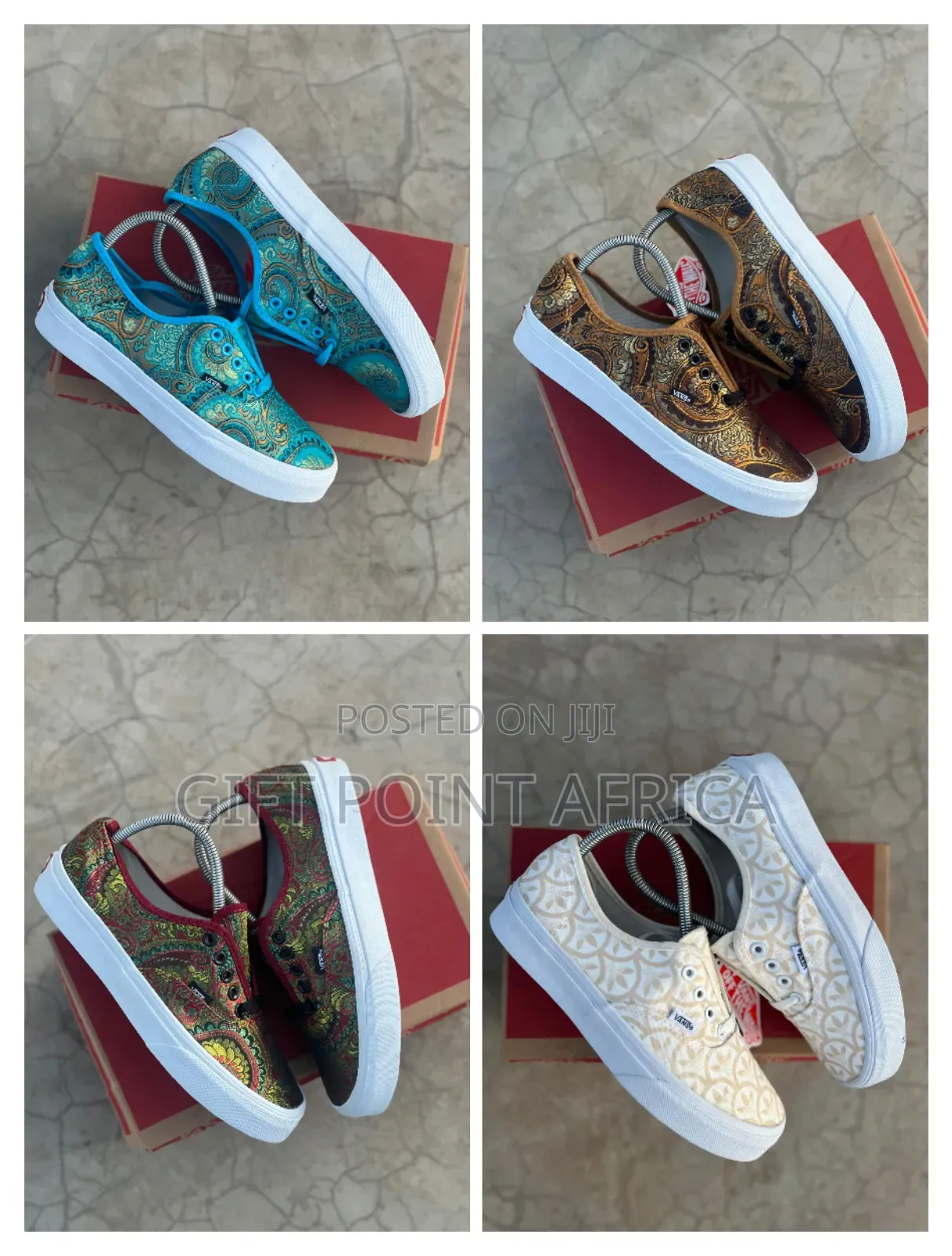 Double Sole Prints Vans