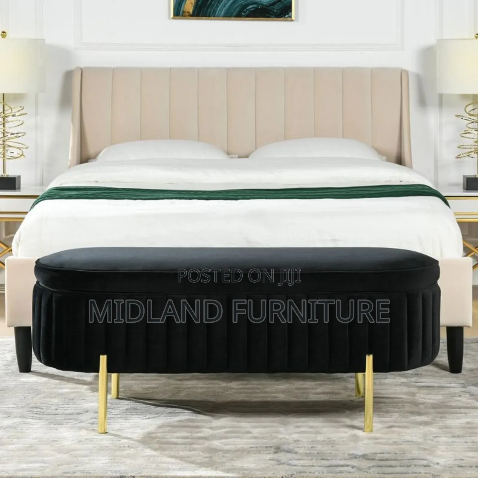 Modern Ottoman Benches