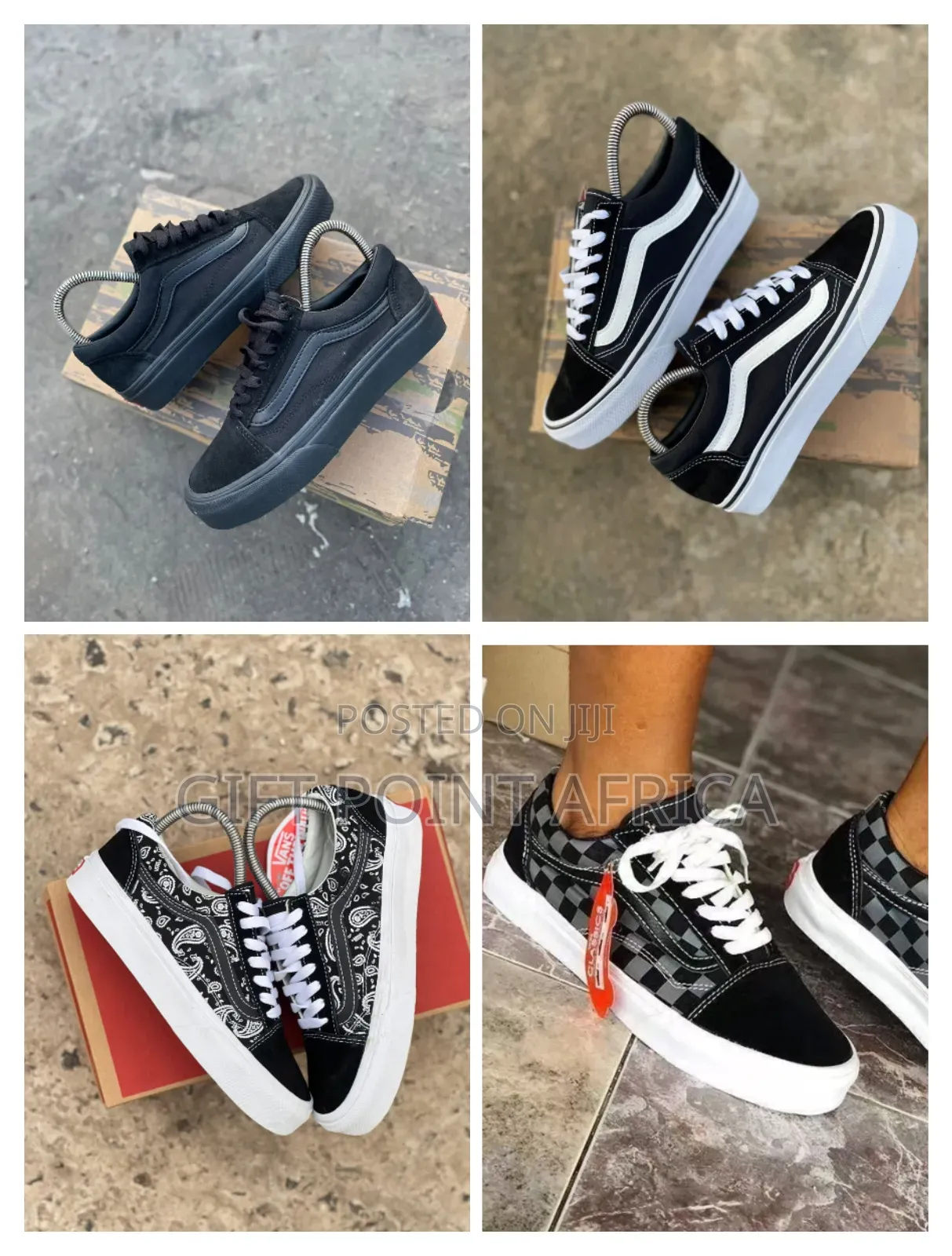 Skater Vans With Double Sole