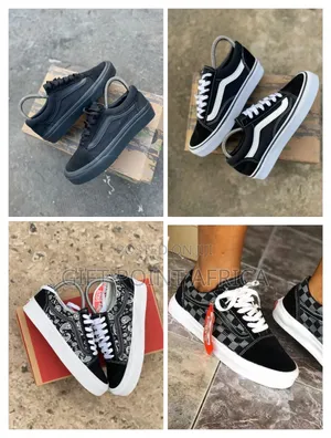 Skater Vans With Double Sole