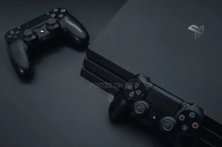 Playstation 4 Console – Sleek Design, Controller Included