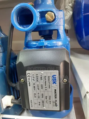USK QB60 Water Pump.0.5 Hp.Heavy Duty 1x1 Inch