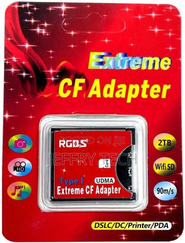 RGBS SD SDHC SDXC to High Speed Extreme Compact Flash CF Typ
