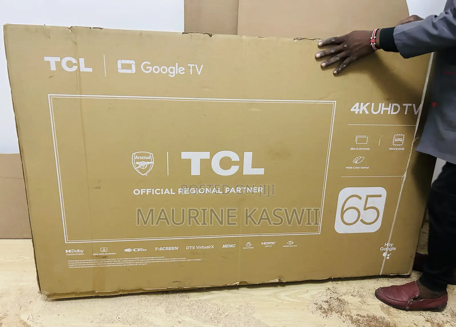 TCL 65 “ Smart Uhd Google Tv P755