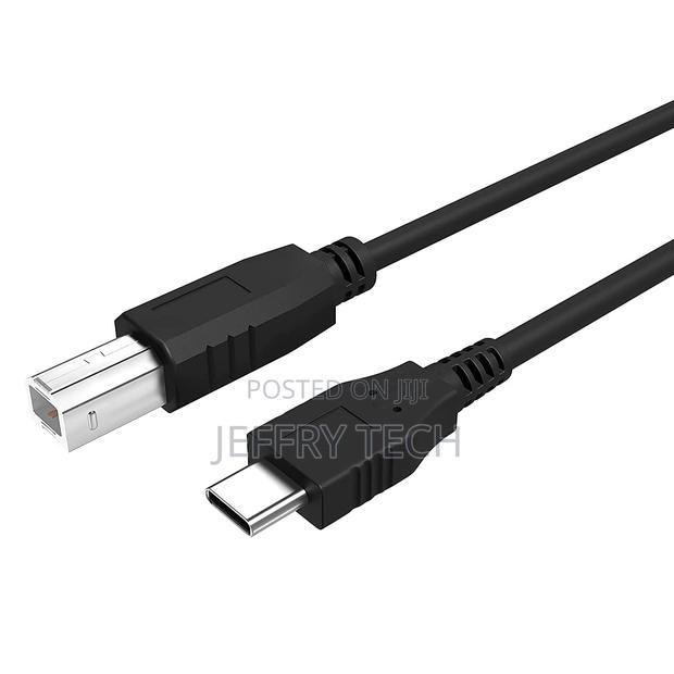 USB C Printer Cable 1 Meter, Type C to USB B Printer Scanner