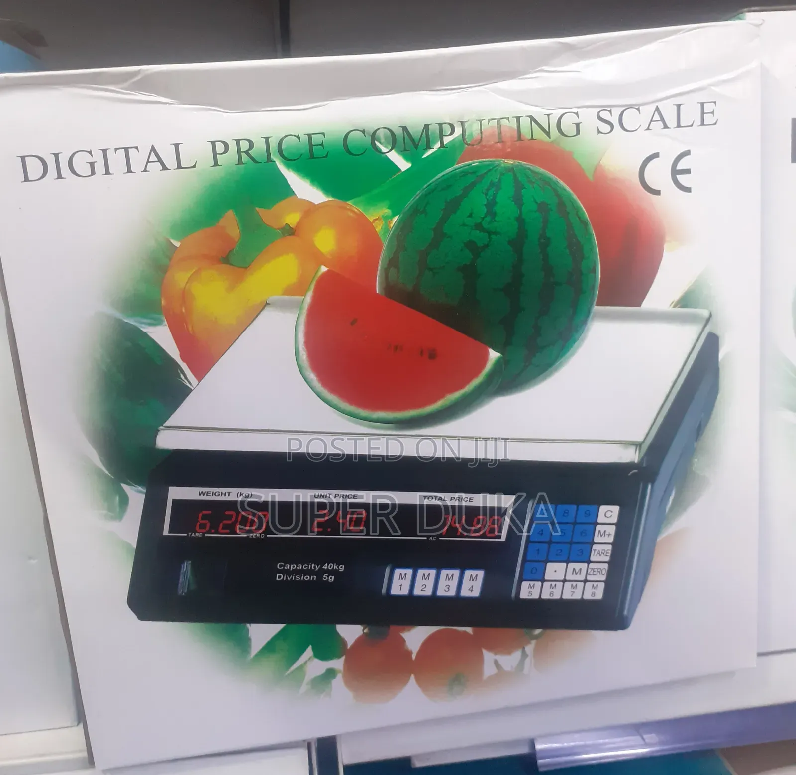 Digital Price Computing Scale. 30 Kg Easy Set Up