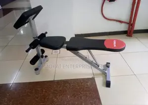 Dumbbells Bench With Preacher Curl
