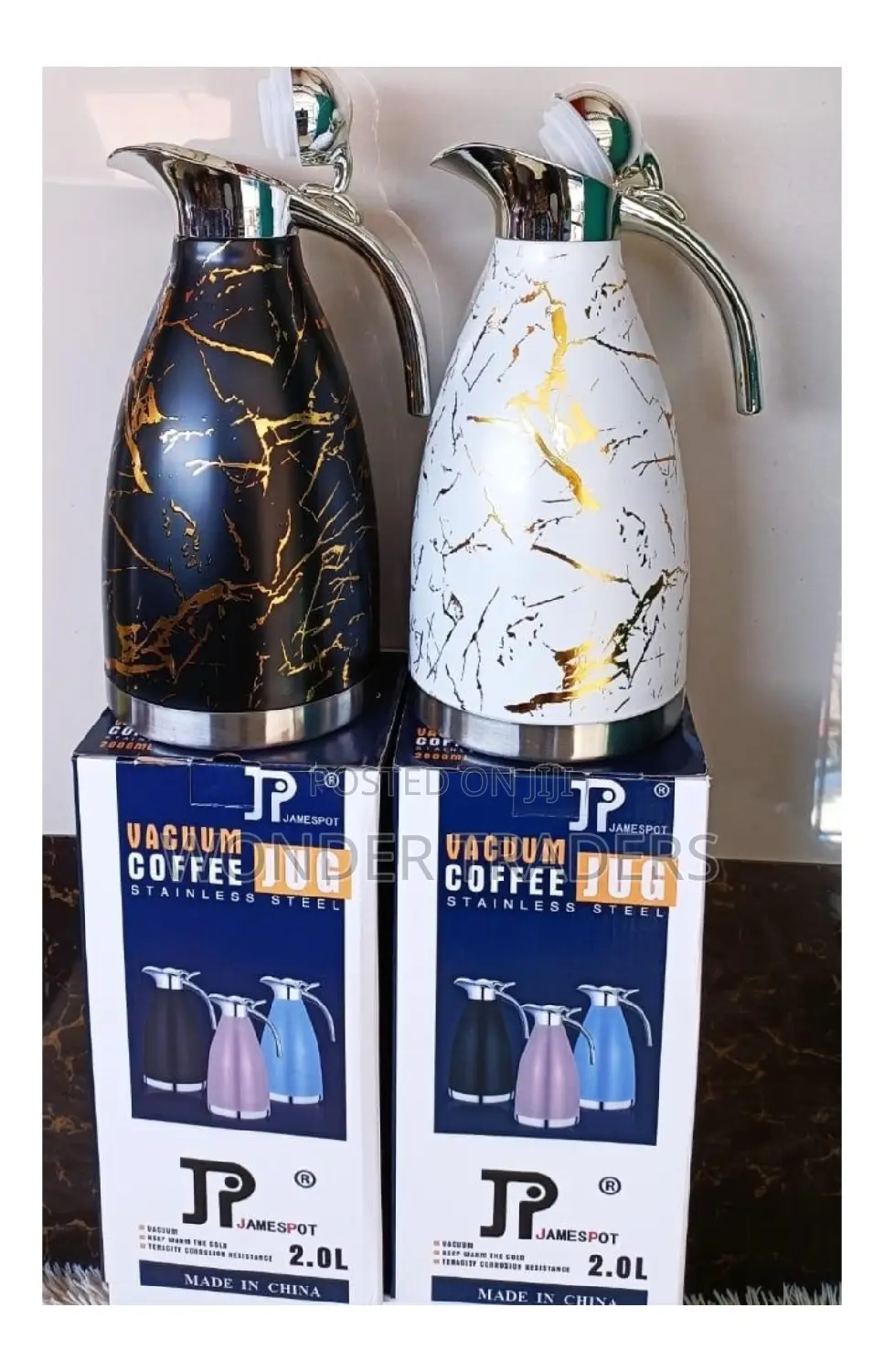 Jp Flask Marble 2 Litre /Vaccum Flask