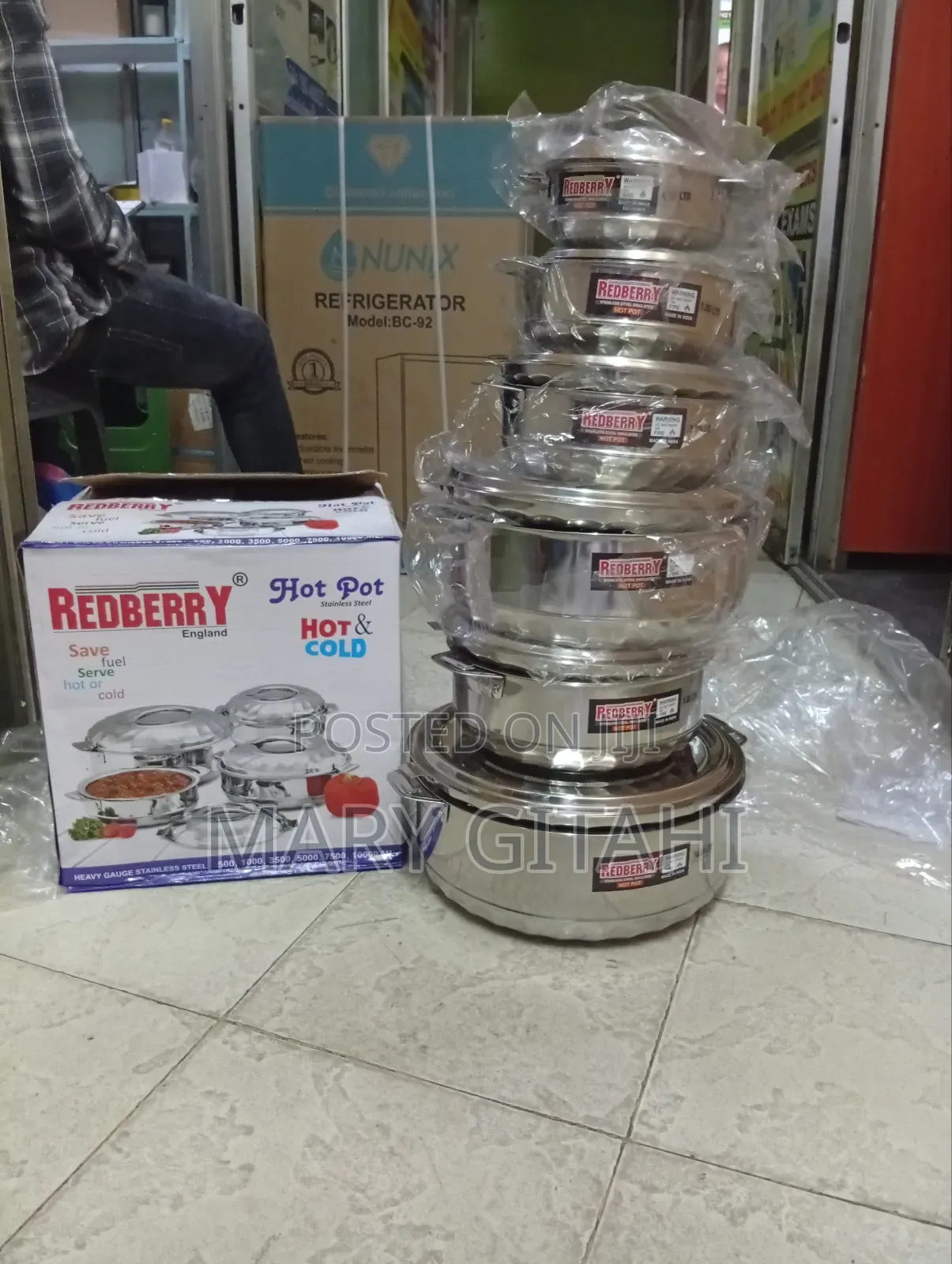 Redbelly Pots 6pcs