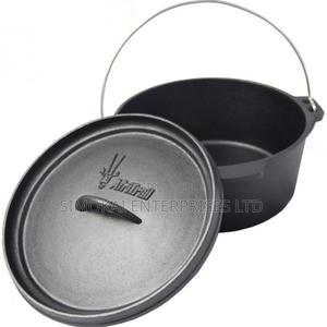 3.8L Afritrail Cast Iron Camp Oven - thumbnail 2