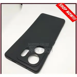 Infinix Hot 50i Black Soft Silicone Phone Case/ Cover