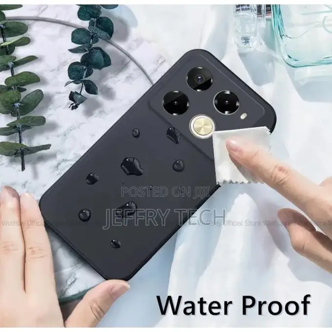 Infinix Note 40 Pro+ Plus Black Soft Silicone Phone Case/