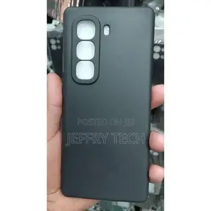 Infinix Hot 50 Pro Plus SILICONE CASE / COVER BLACK