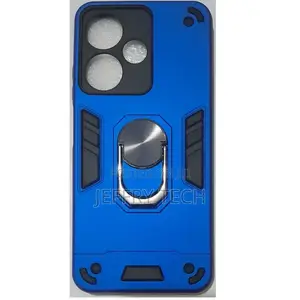 Infinix Hot 30I Shockproof Hybrid Armor Magnetic Ring Stand