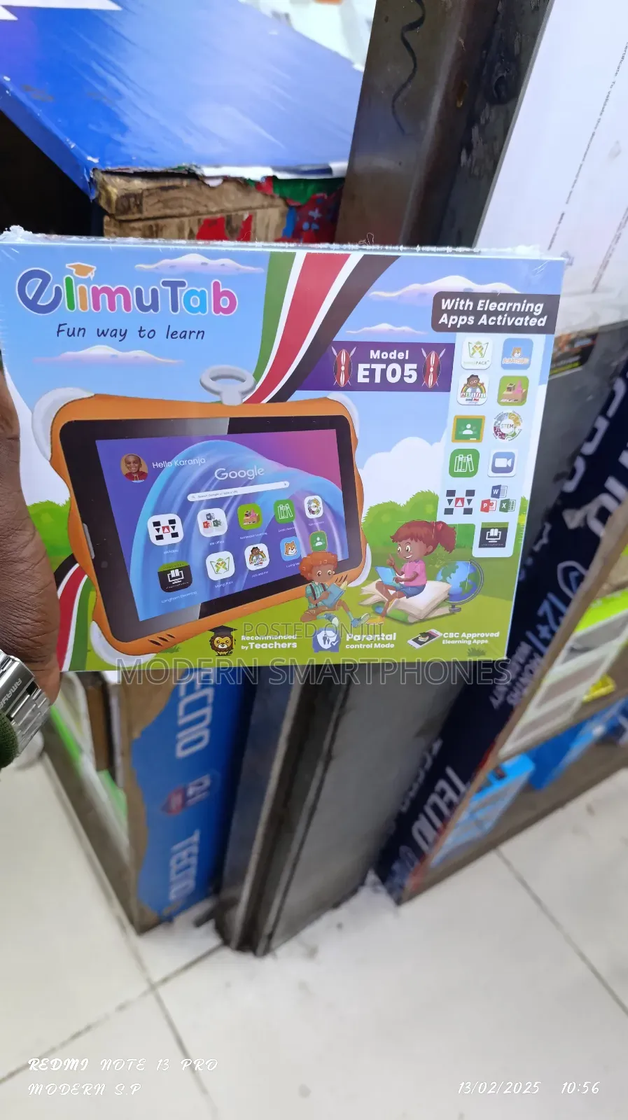 New Tablet 32 GB Blue