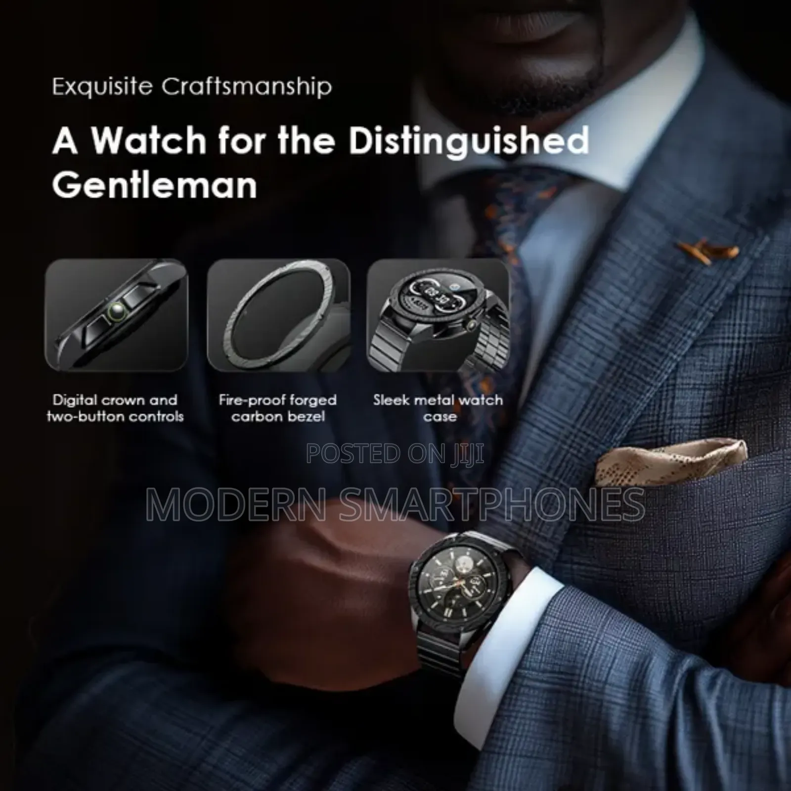 Oraimo Watch Pro NT 1.43" AMOLED AI Powered Smart Watch