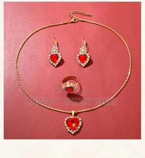 Ladie's Golden Luxury Jewelry Set