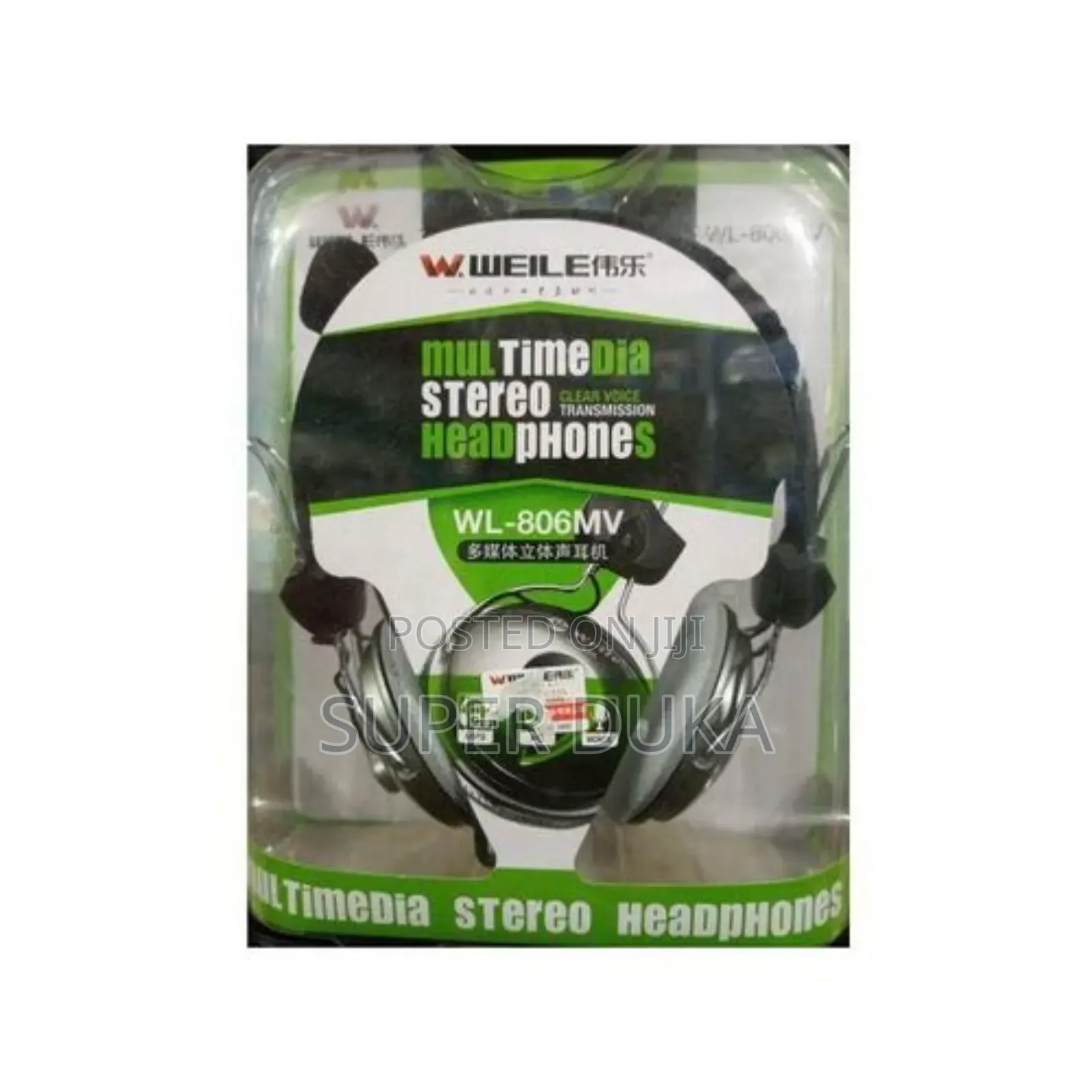 Weile Wired Headphones With Mic WL 806MV