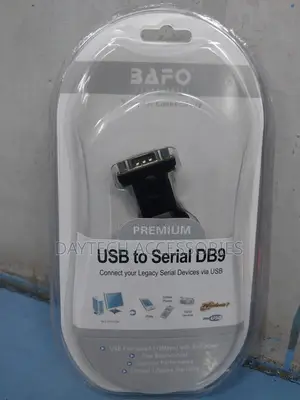 Bafo Usb (Male) to Rs232 (Male) Serial Db9 Adaptor
