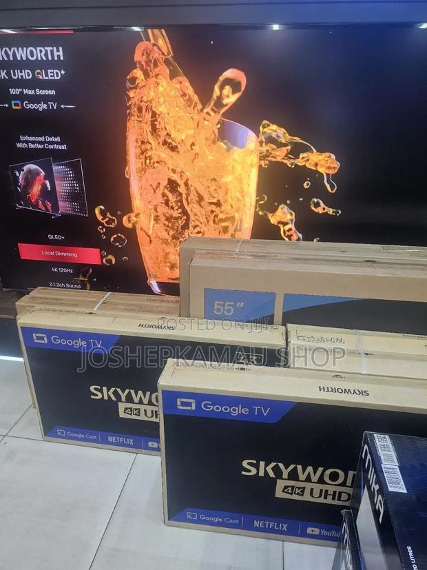 Skyworth 55 Qled Smart Android Tv - main view