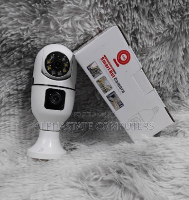 PTZ Bulb Wifi Camera PTZ Dual Lens V380 Camera Cctv' - main view