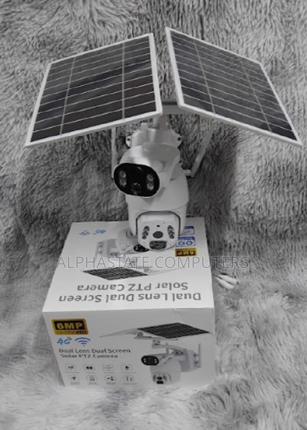 Ubox Dual Lens 4g Outdoor Ubox Sim Card Solar Powered Camera - main view