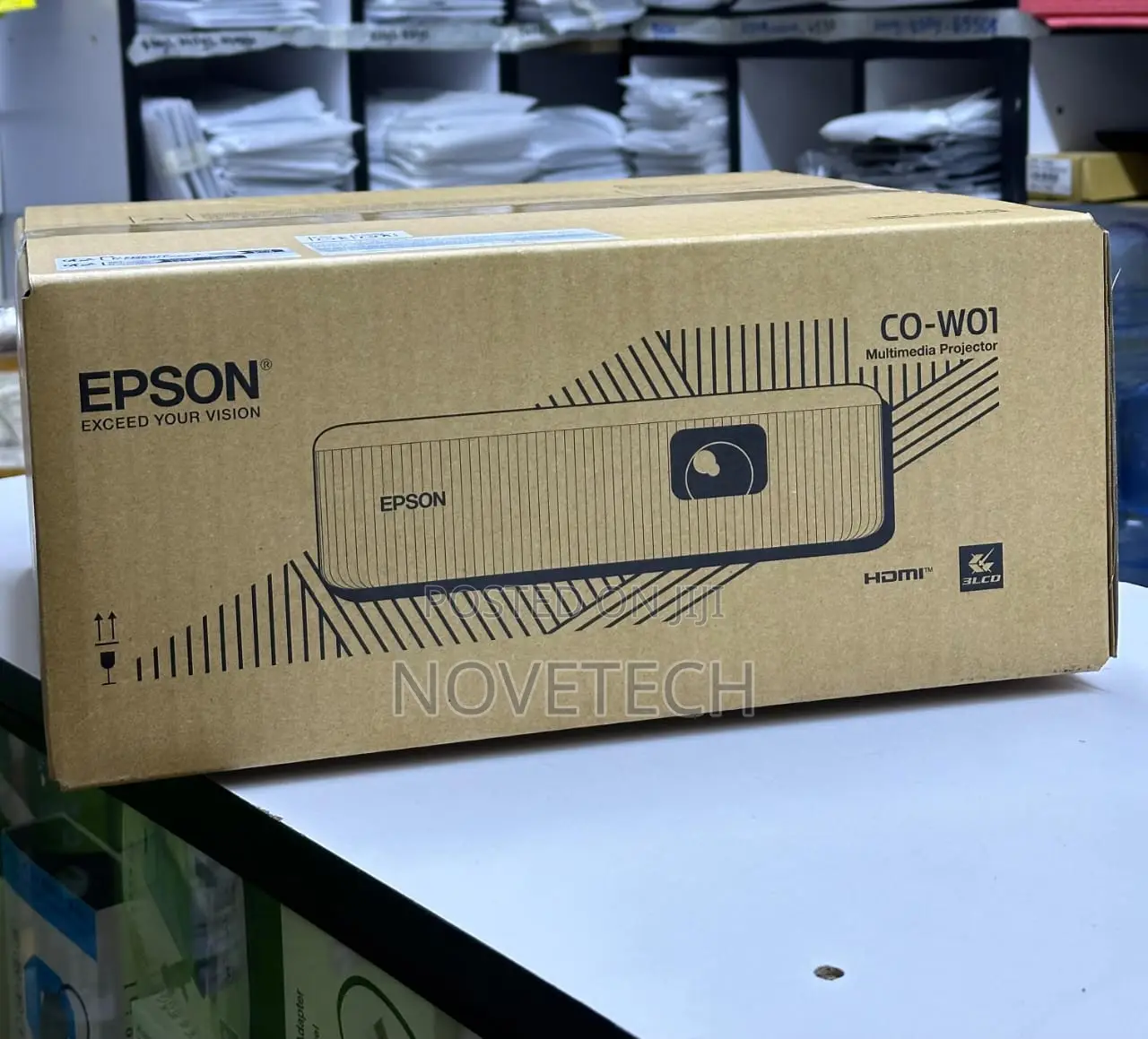 Epson Epiqvision Flex CO-W01 Portable Projector 3000 Lumens