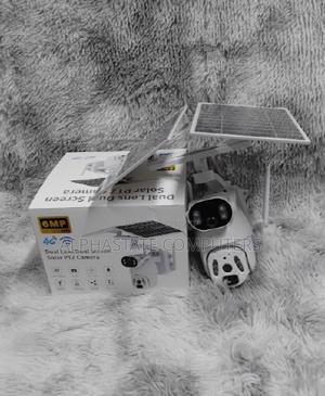 4G 6MP Ubox Dual Lens Solar Durable Solar Powered PTZ Camera in Nairobi ...