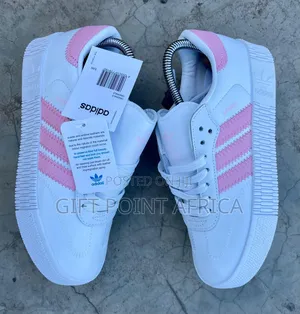 Adidas Samba Double Sole Pink in Colour