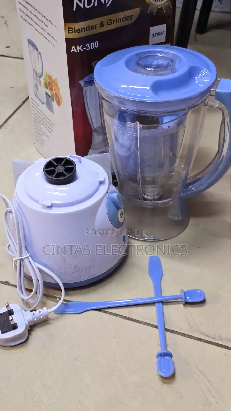 Nunix AK-300 Blender and Grinder 1.5L