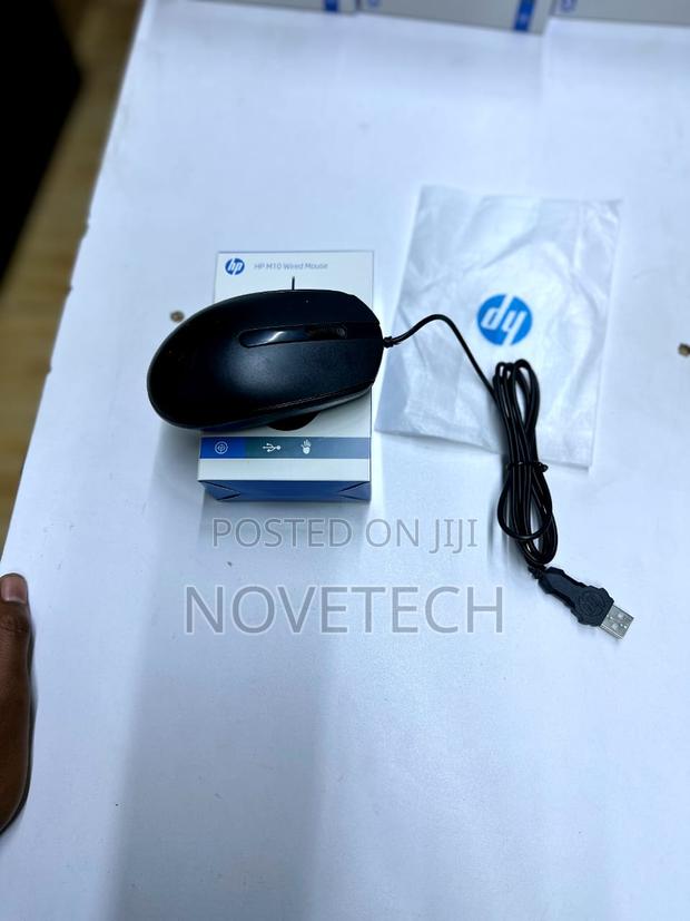 HP M10 Ergonomic Wired Mouse/ 1.5M USB Cable/Optical Mouse - main view