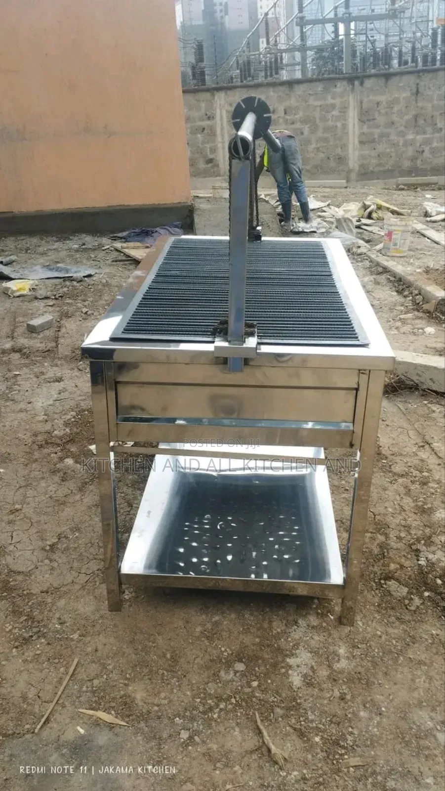 Outdoor Kitchen Choma Grill Heavy Gauge Material