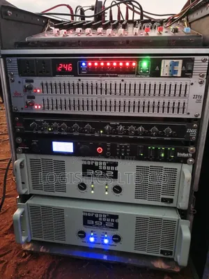 Morgan Sound 39.2 Bass Amplifier Complete Rack