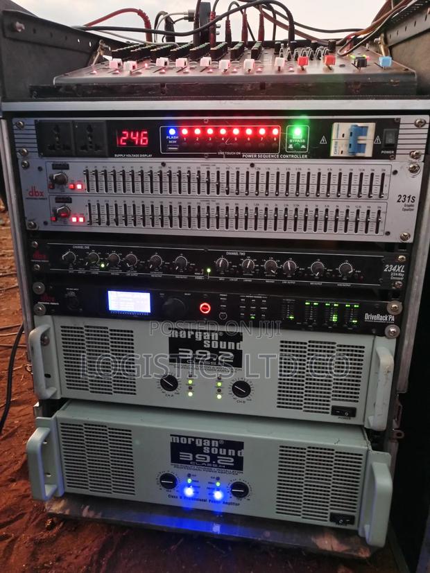 Morgan Sound 39.2 Bass Amplifier Complete Rack