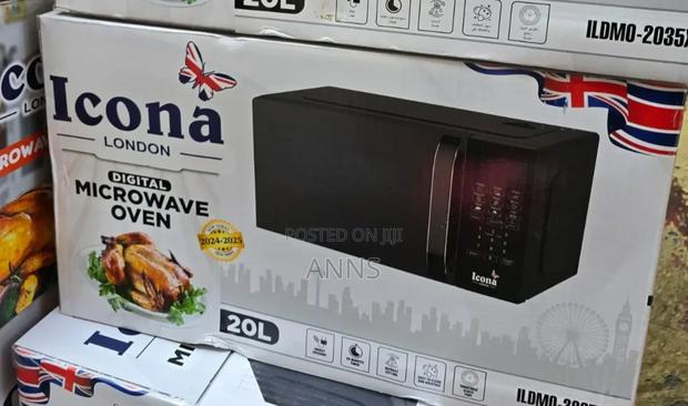 Black Digital Microwave