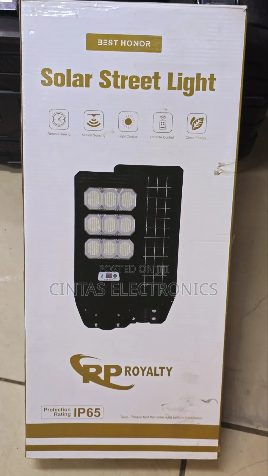 Rproyalty Solar Street Light 100W