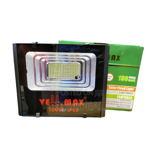 Vellmax 100W Solar Floodlight