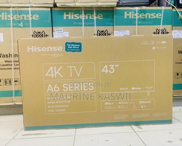 Hisense 43 Inch Resolution Smart Tv(43a6 - main view
