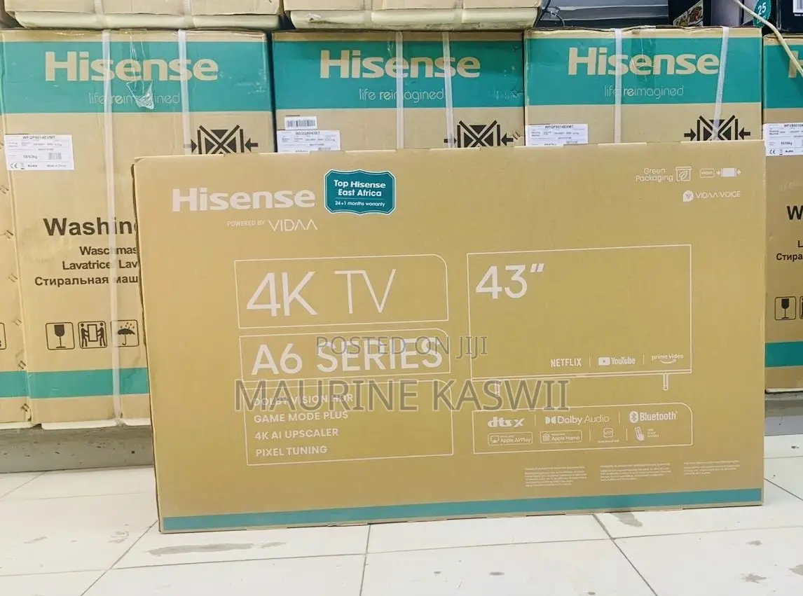 Hisense 43 Inch Resolution Smart Tv(43a6