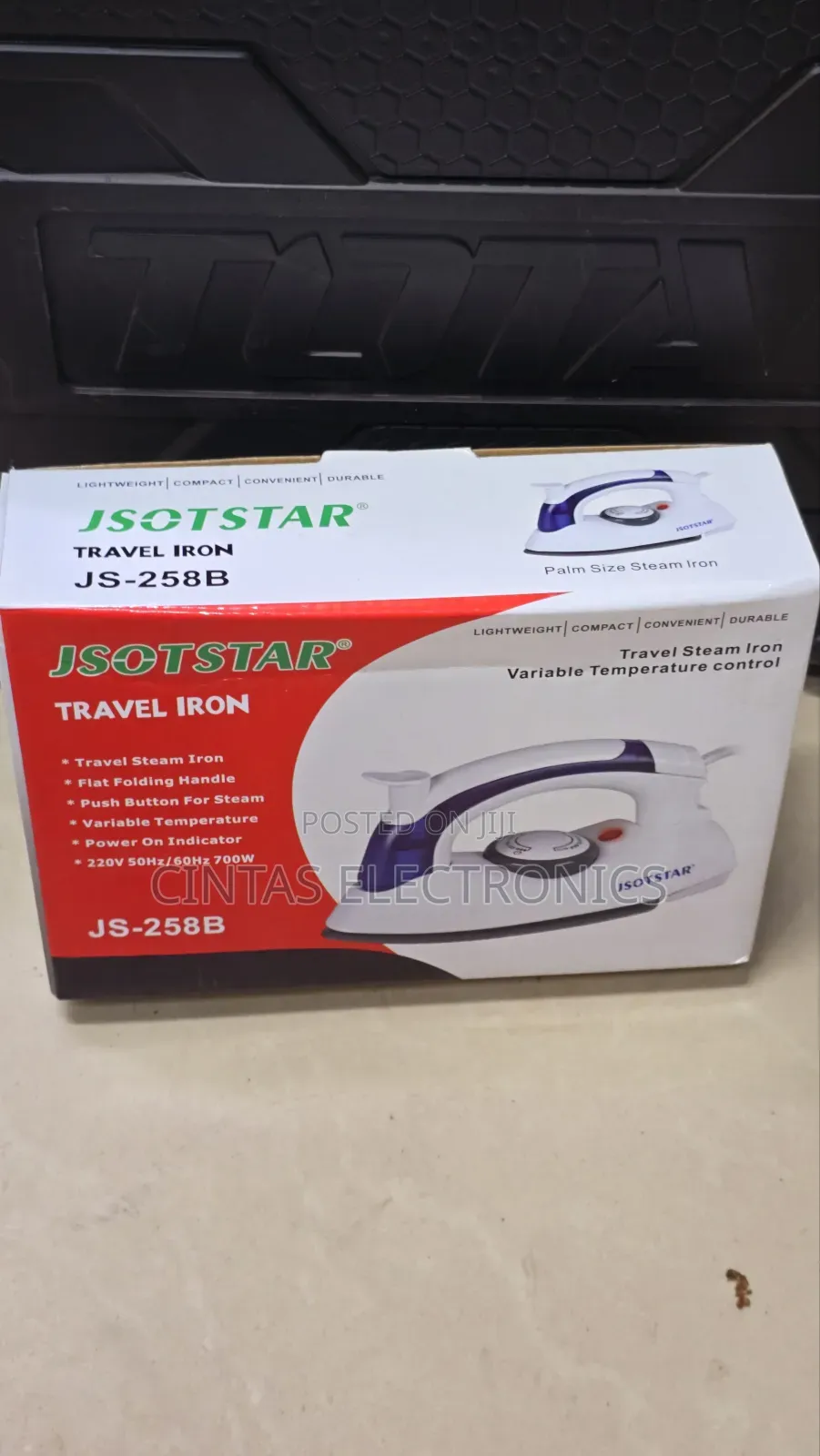 Jsotstar JS-258B Travel Iron 700W