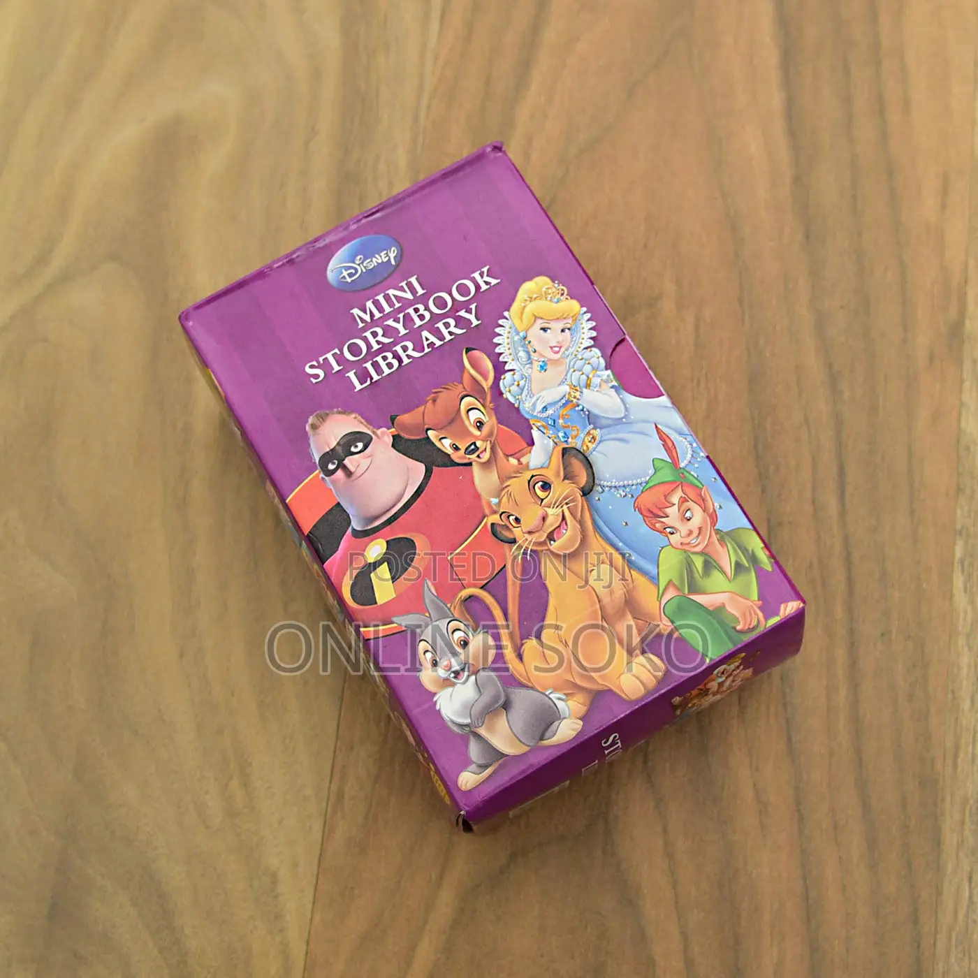 Kids Disney Set of 12 Mini Storybook Library Assorted Titles