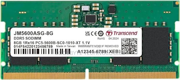 Transcend Laptop Ram Ddr5 8gb 5600 - main view