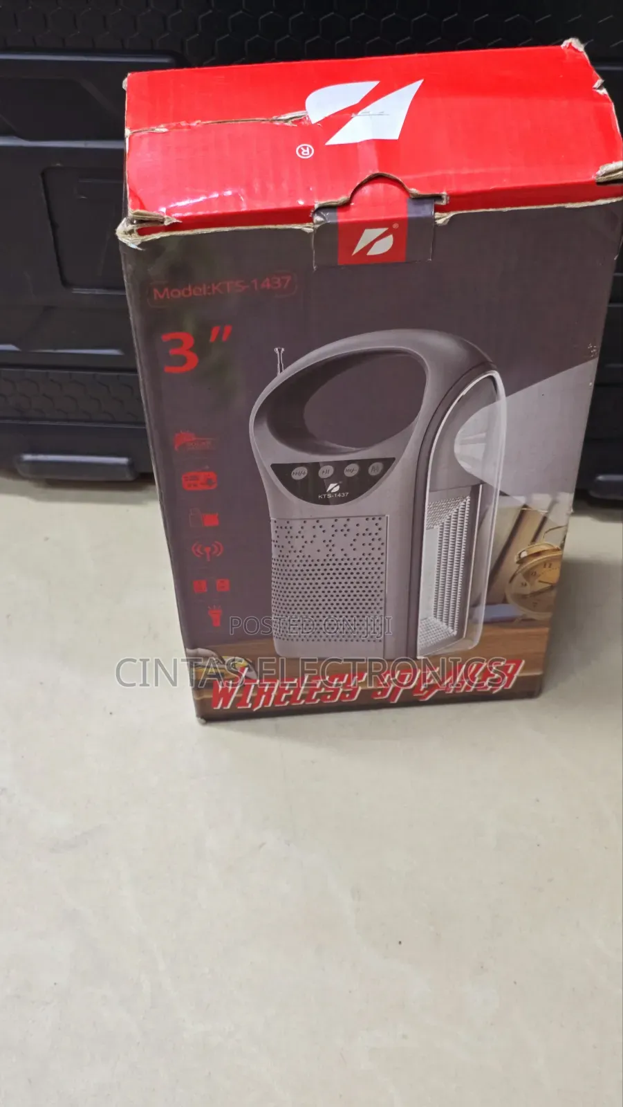 Big Sound KTS-1437 Wireless Speaker 3"