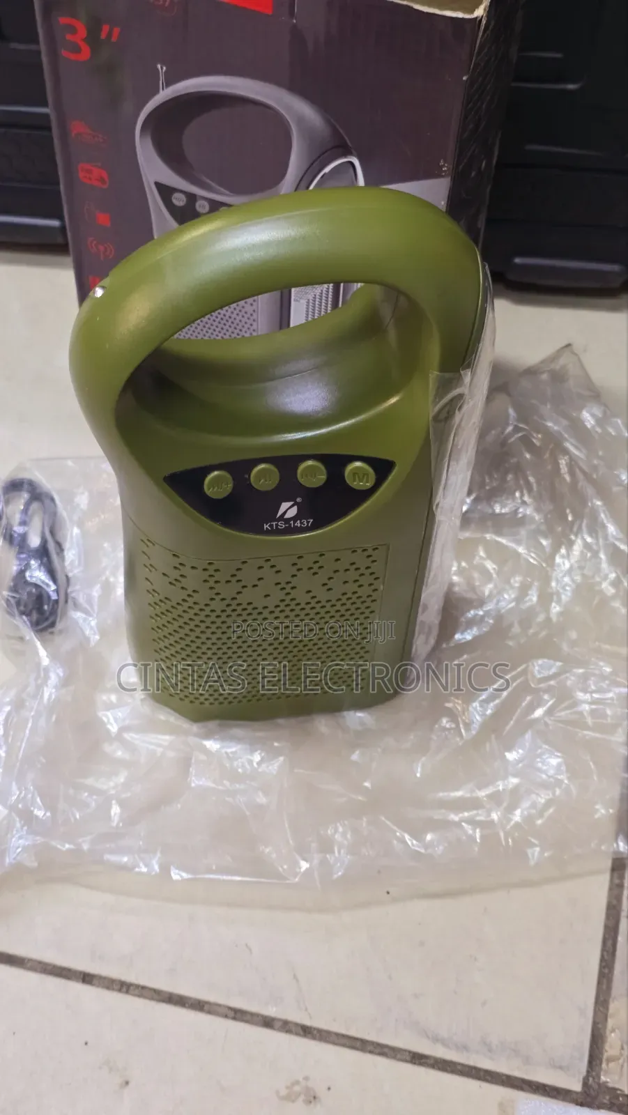 Big Sound KTS-1437 Wireless Speaker 3"