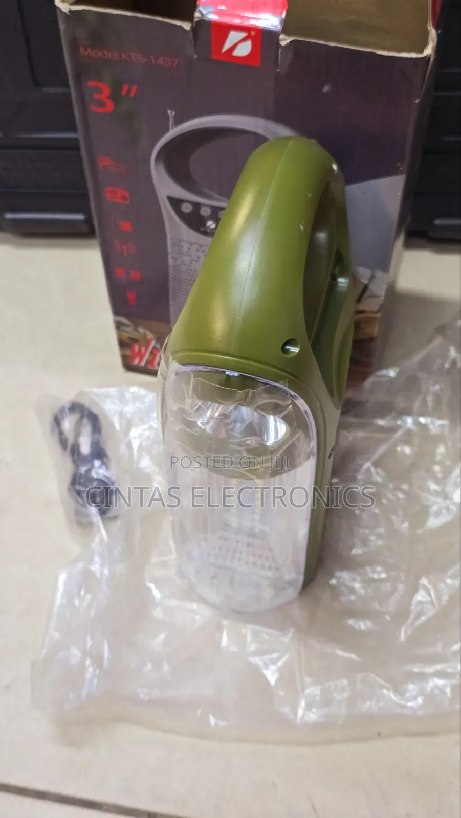 Big Sound KTS-1437 Wireless Speaker 3"
