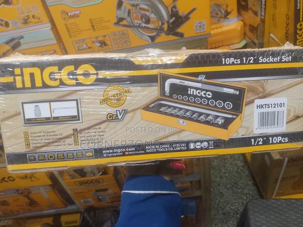 Ingco Socket Set 1/2" 10pcs - main view