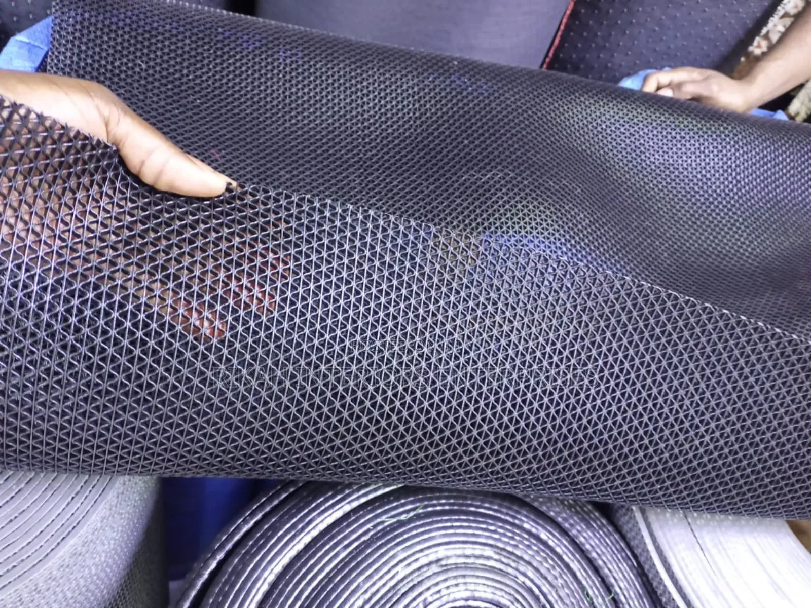 Grey Perforated Mats