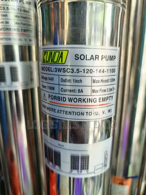 Kunda 1100W High Lift 120m Submersible Direct Solar Pump