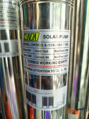 Kunda 1100W High Lift 120m Submersible Direct Solar Pump